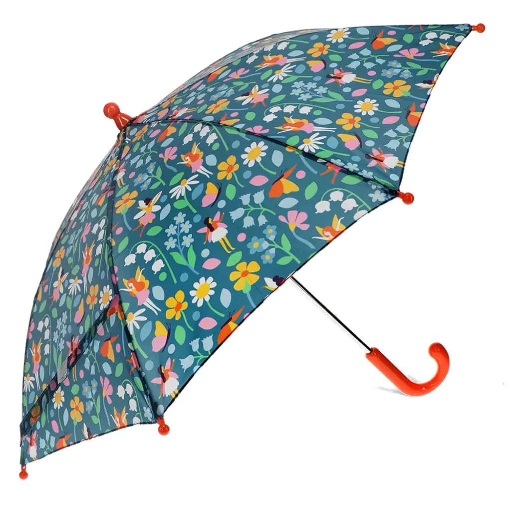 Push-up Regenschirm Die Feen aus dem Garten Kinder Rex London