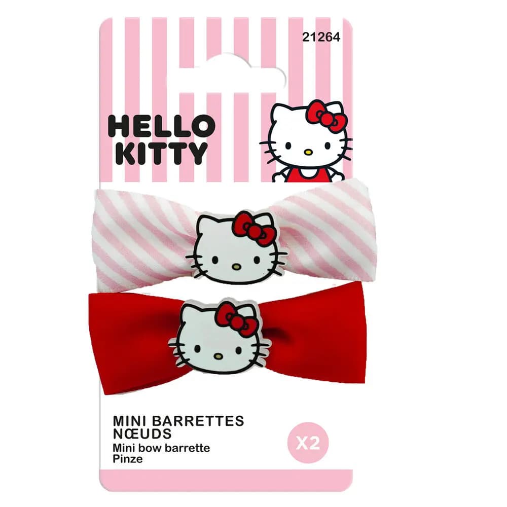 Haarklammern Mädchen Sanrio Hello Kitty (x2)