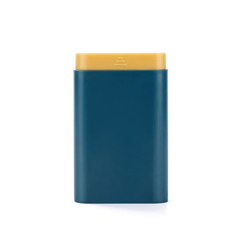 Dispenser per compresse in plastica - blu
