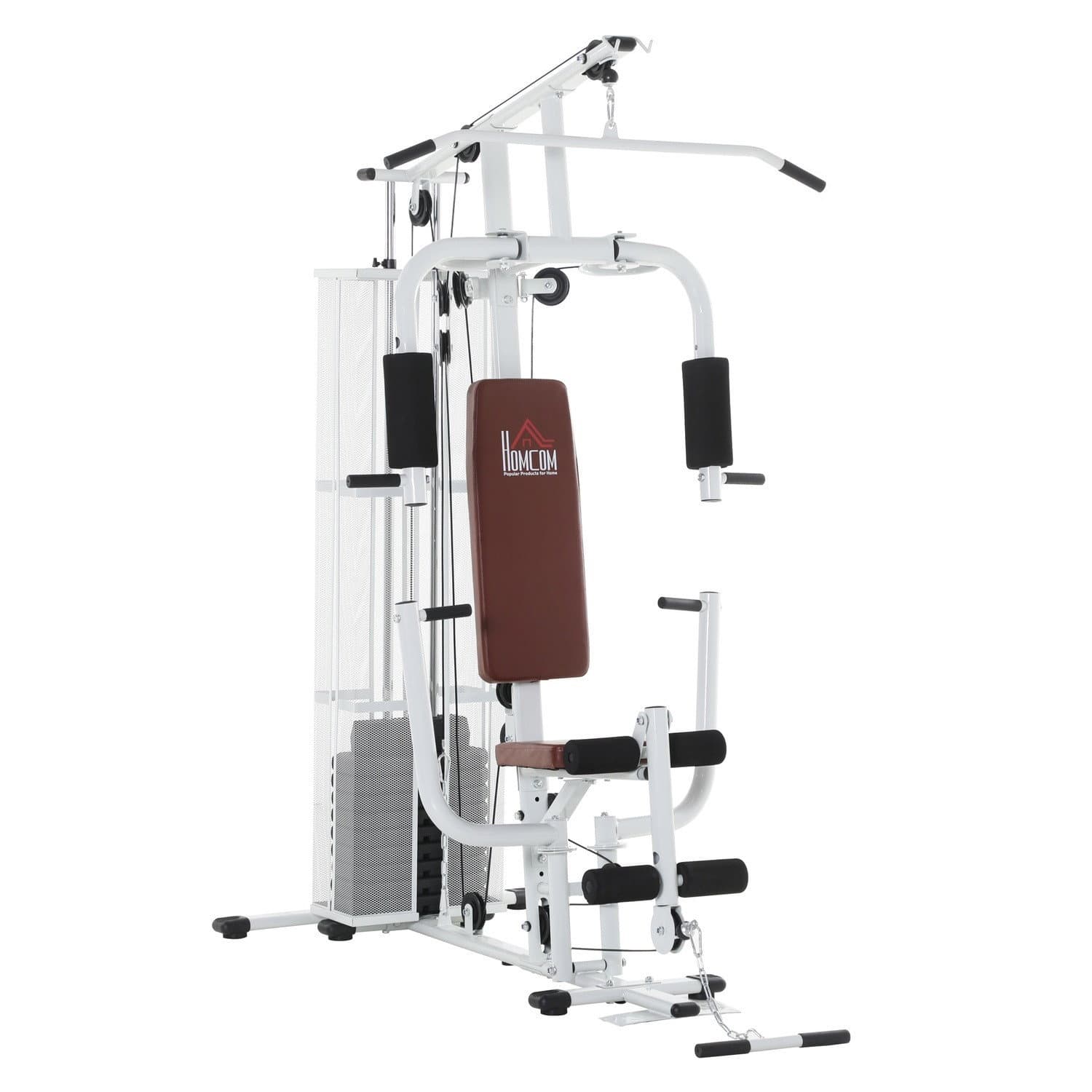 Trainingsstation 45 kg mit Pressarm und Beinheber