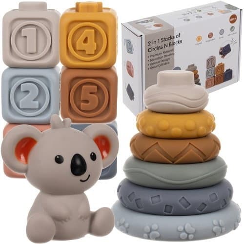 Weiche Sinnesblöcke – 13 Lernspielzeuge