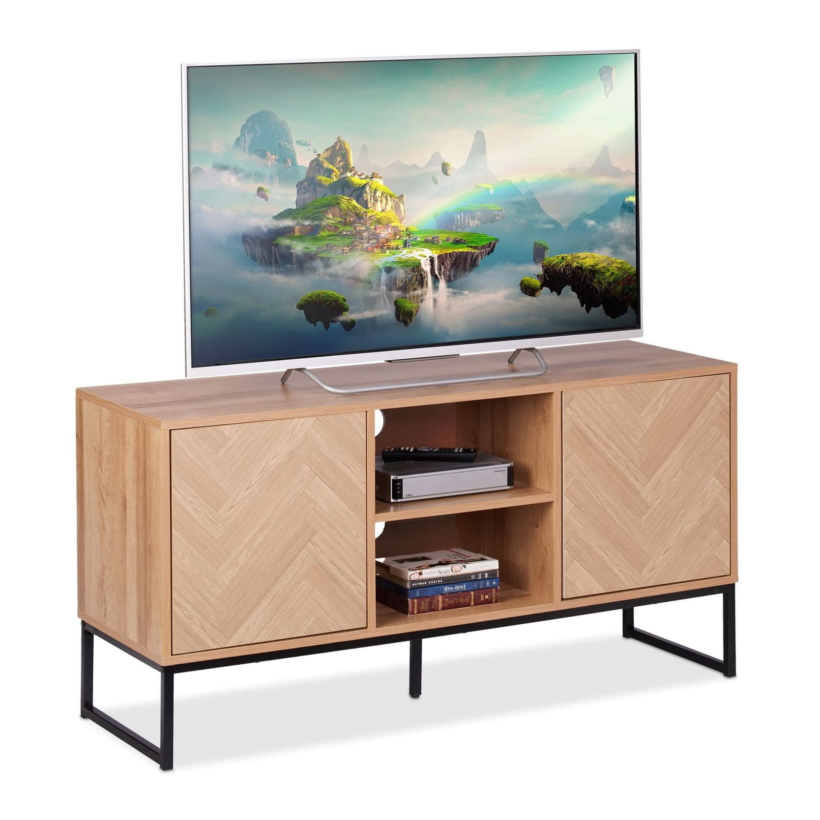 Mobiletto porta TV dal design retrò