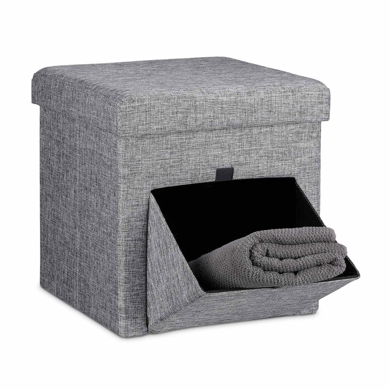 Tabouret pliant avec rabat