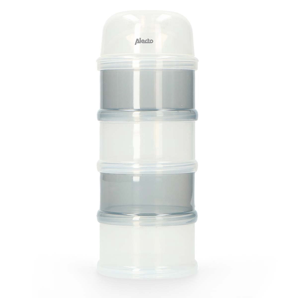 Milchpulverspender – 4 Schalen, BPA-frei, tragbar