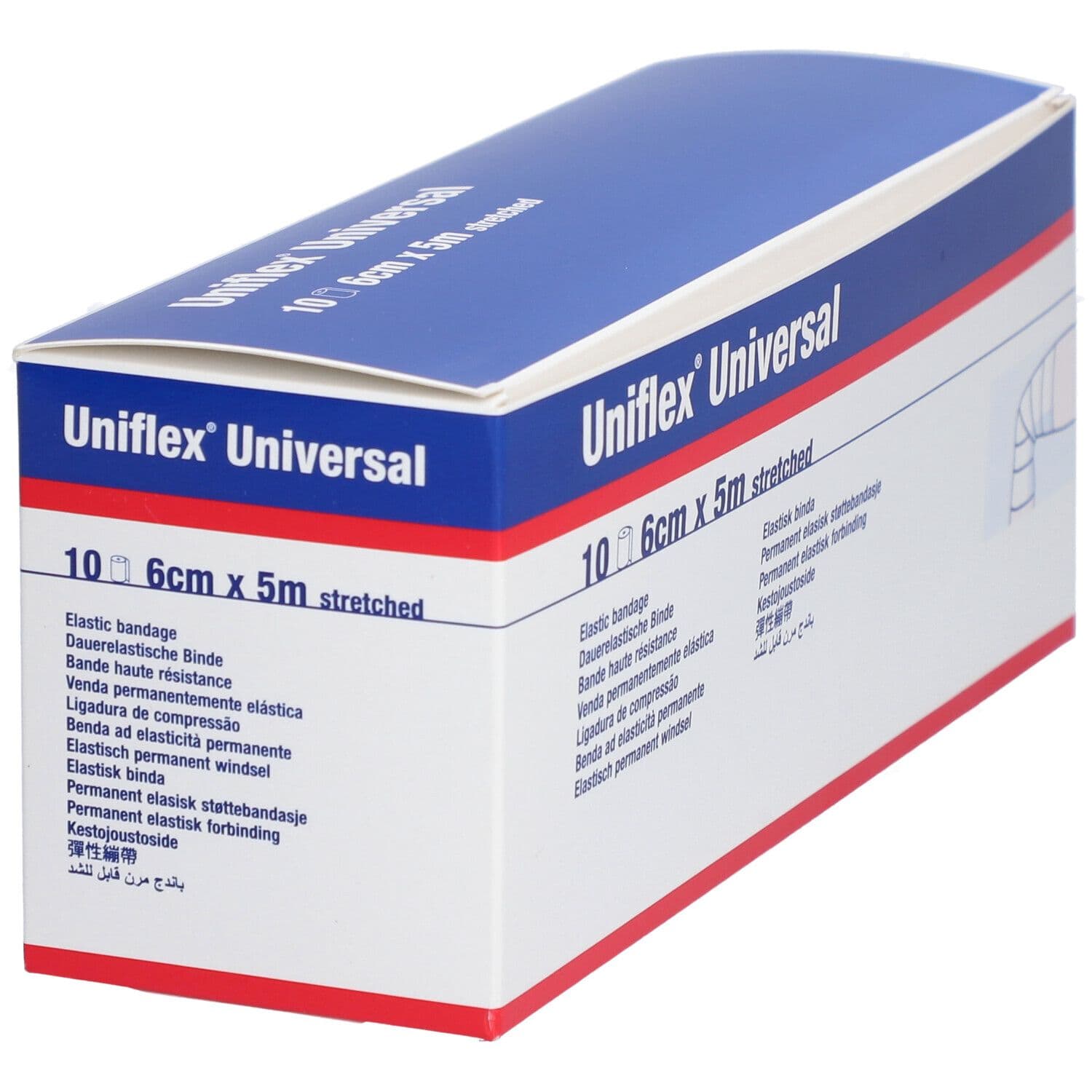 Uniflex® Universal weiss 5m x 6cm view 2
