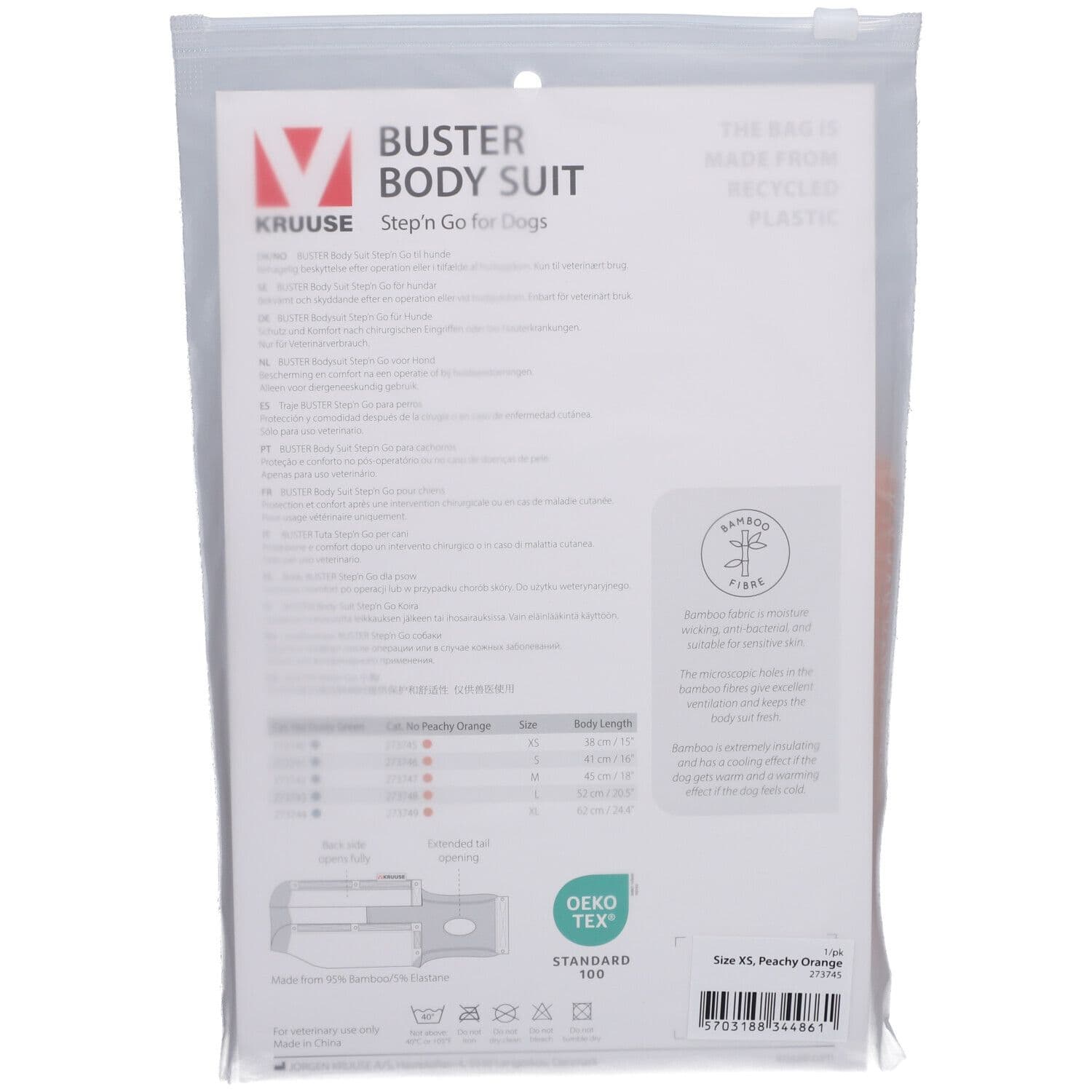 Buster Body Suit – Step’n Go for Dogs Gr. XS view 2