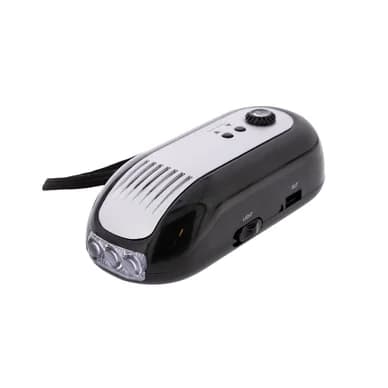 Other Kurbelradio mit Powerbank und Taschenlampe