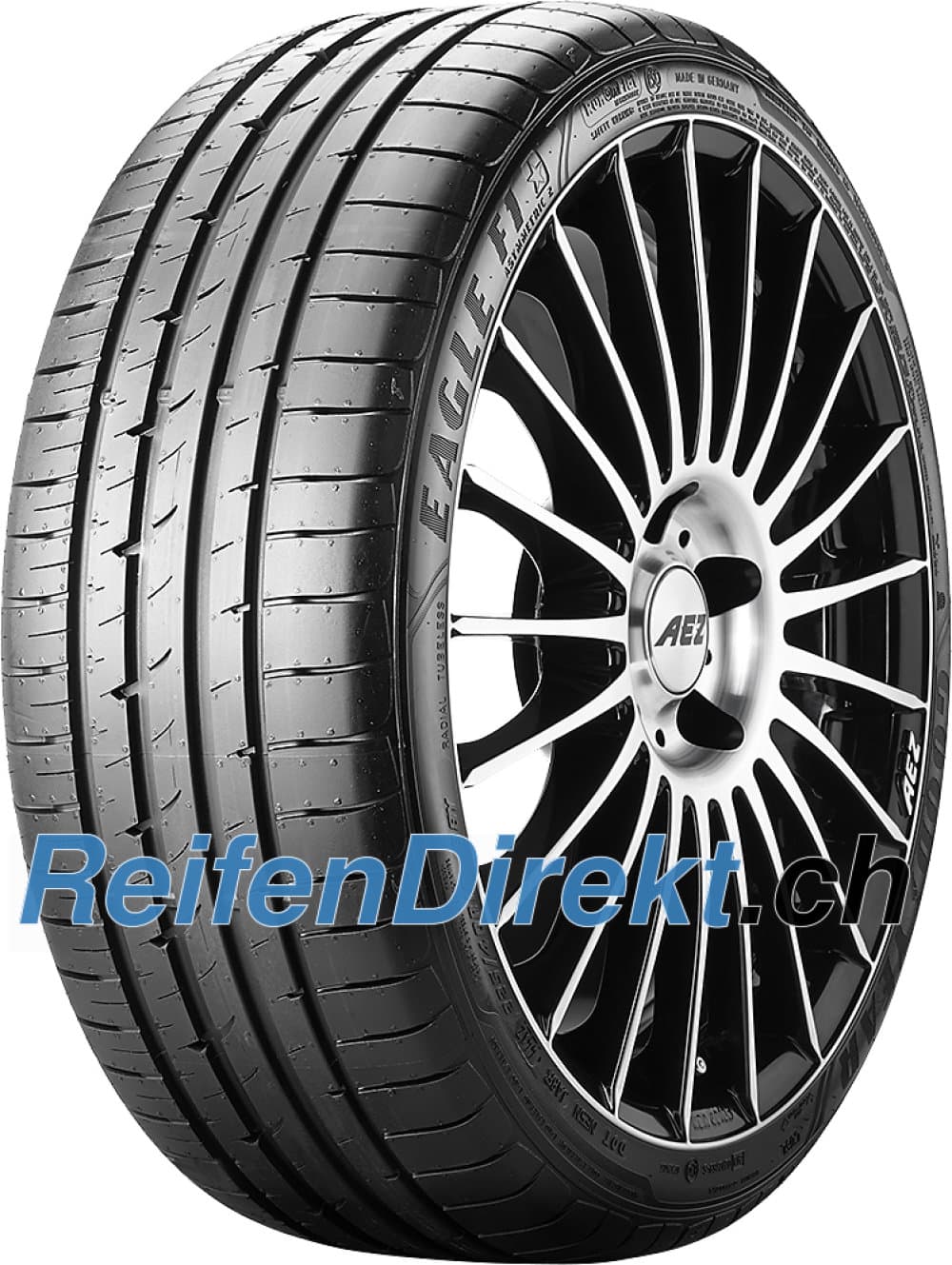 Goodyear Eagle F1 Asymmetric 2 ROF ( 275/35 R20 102Y XL EVR, MOExtended, mit Felgenschutz (MFS), runflat )