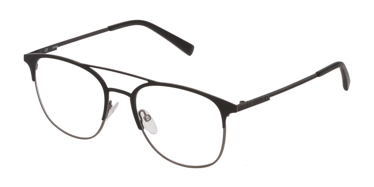 Sting VST338 08H5 51mm Schwarze Herren Brillen