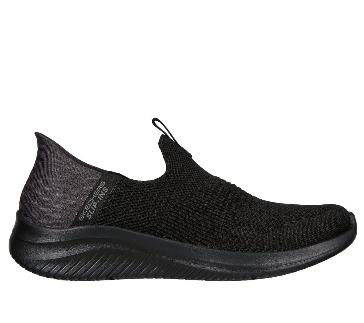Skechers Slip-ins: Ultra Flex 3.0 - Smooth Step Sneaker in Schwarz, Größe 38.5, Vegan