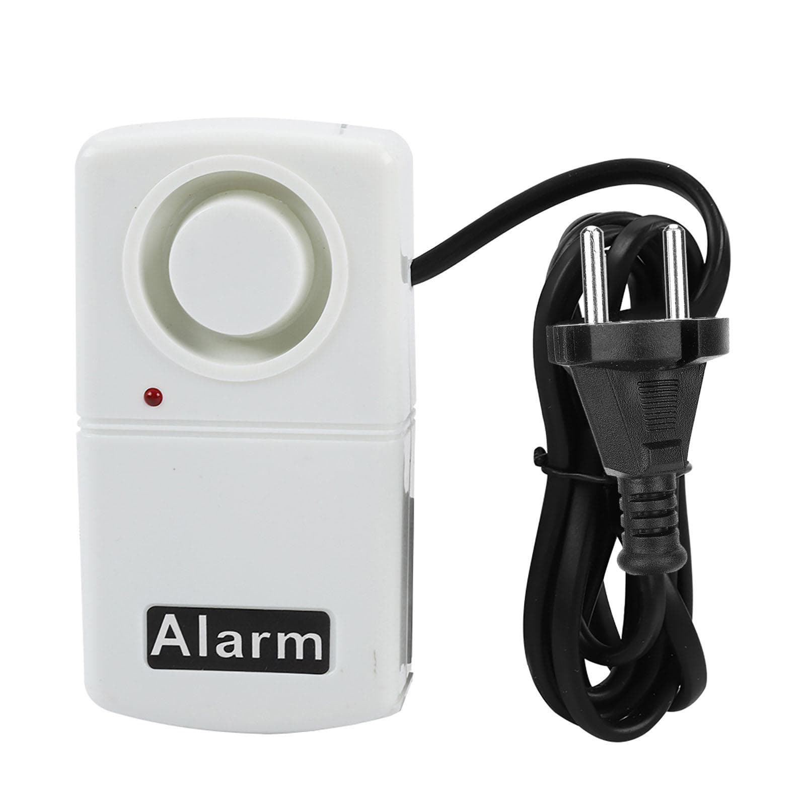 Automatischer Stromausfall-Melder LED-Anzeige Smart 120db Ausfallalarm Warnsirene Benötigt 9V Batterie EU-Stecker