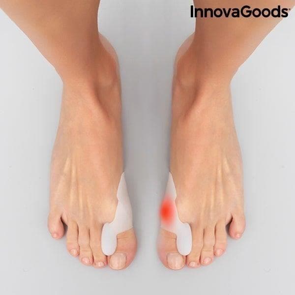 Korrektor und Schutz aus Silikon für die Füße (2er-Pack)