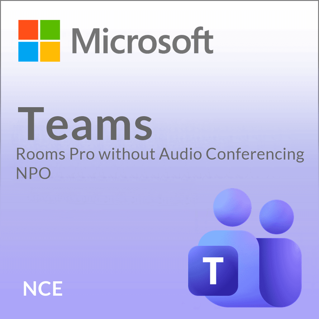 Microsoft Teams Rooms Pro without Audio Conferencing - NP...