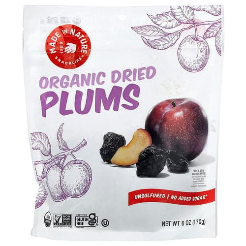 Made in Nature, Organic Dried Plums, 6 oz (170 g)