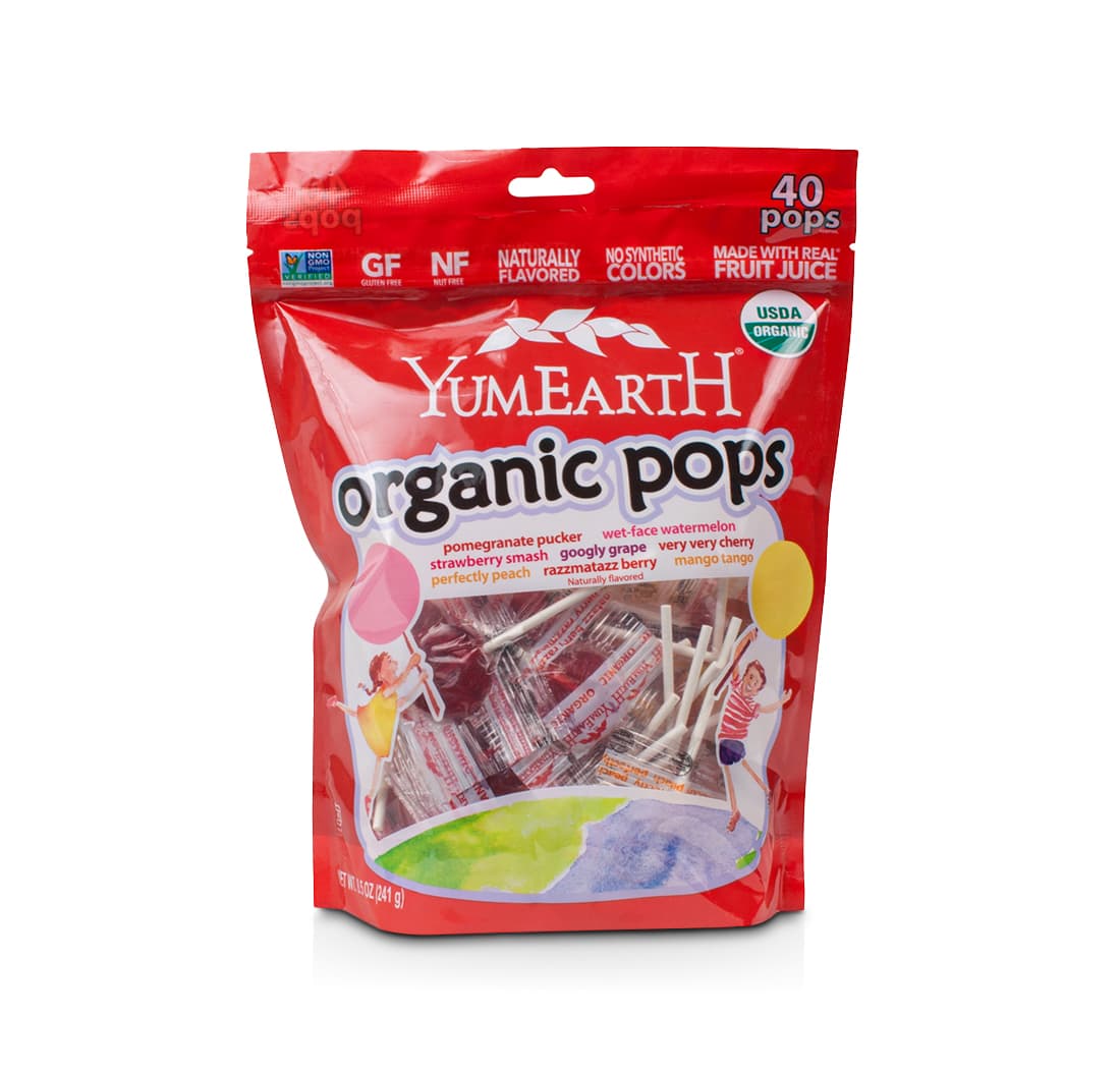 LUTSCHER (biologisch) 40 gemischte Lollies 245g