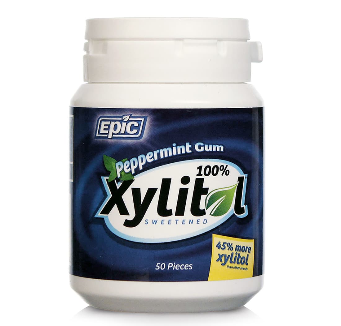 XYLITOL-KAUGUMMI (Pfefferminze) 50 Stück