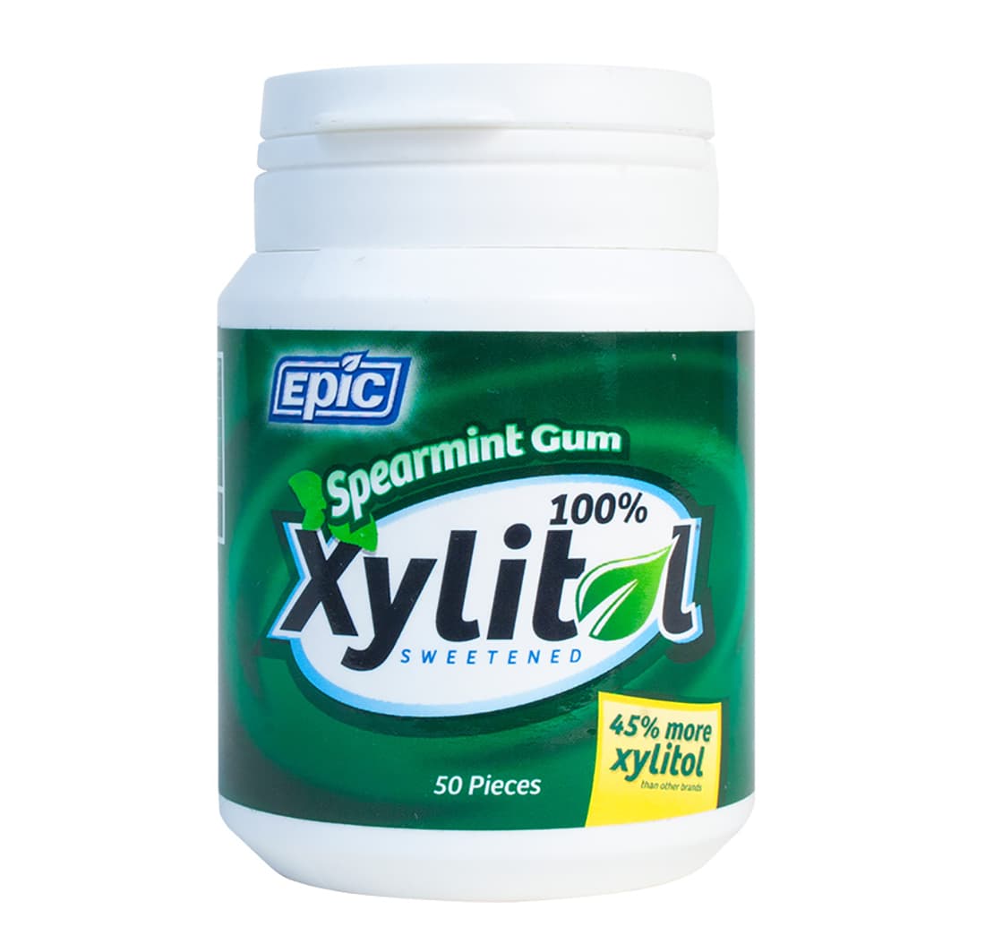 XYLITOL KAUGUMMI (Grüne Minze) 50 Stück
