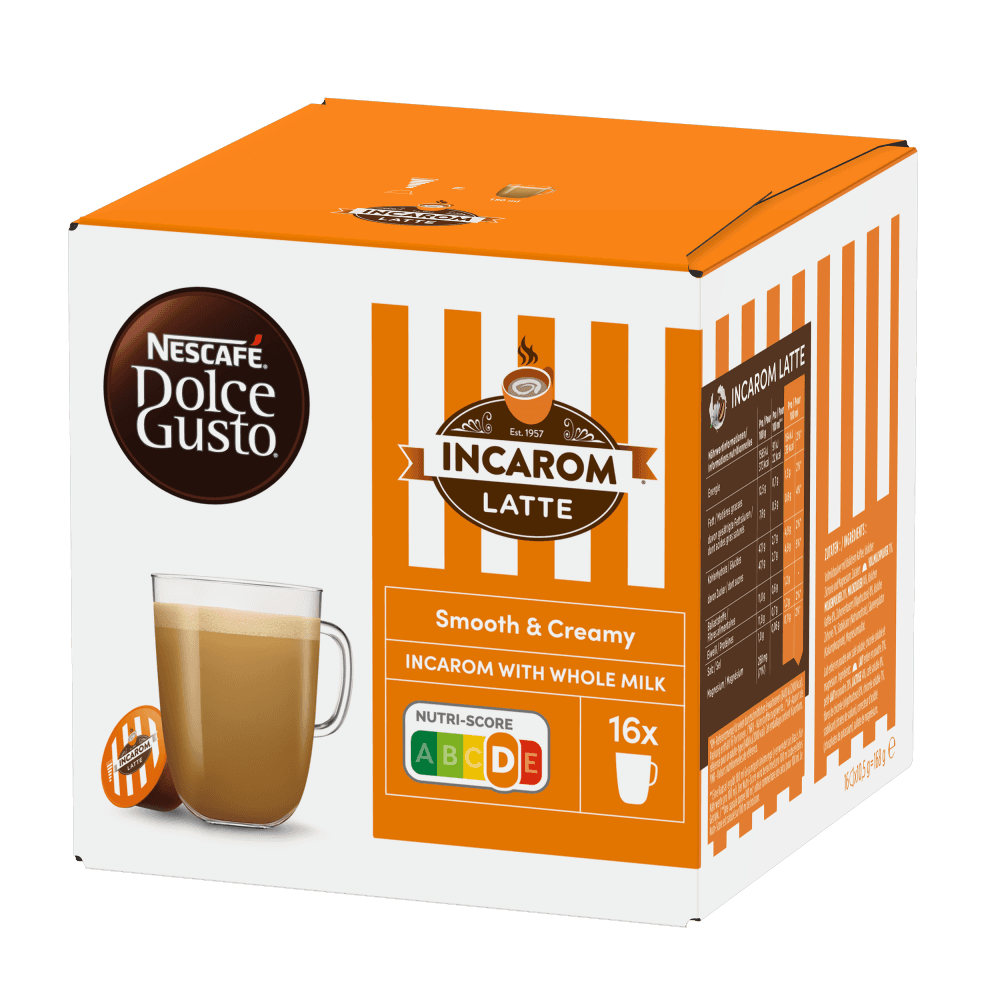 NESCAFÉ® Dolce Gusto® Incarom Latte 16 - Capsules