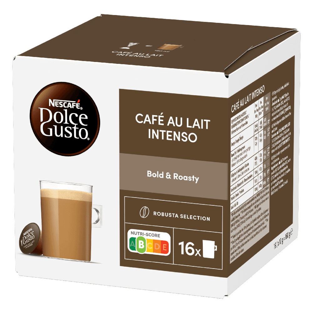 NESCAFÉ® Dolce Gusto® Café au Lait Intenso - 16 Capsules