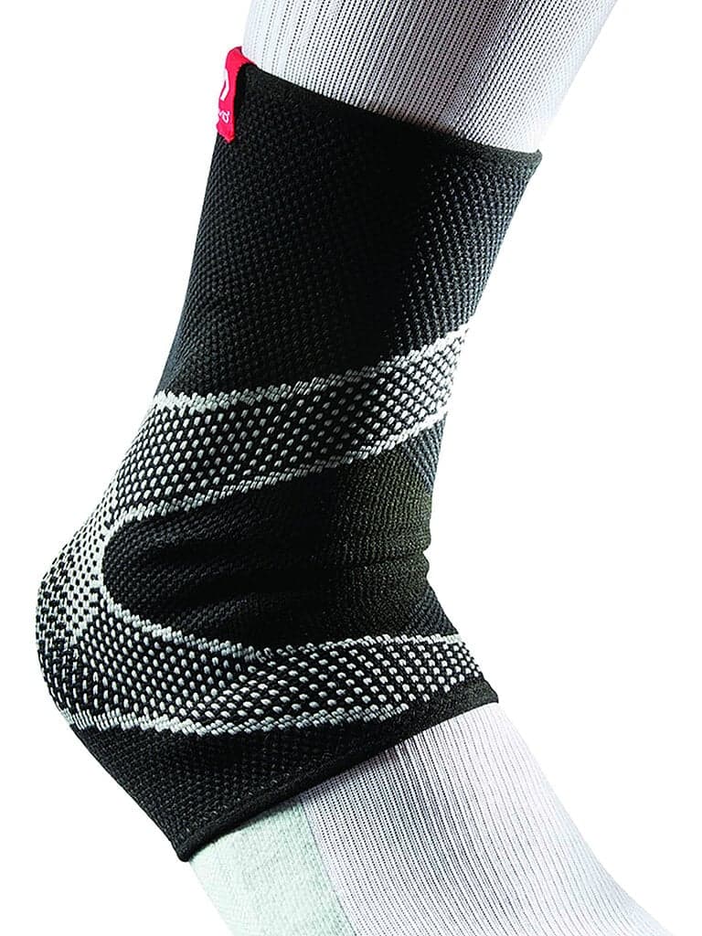 MC DAVID Fussgelenkbandage mit Gel-Streben schwarz | S