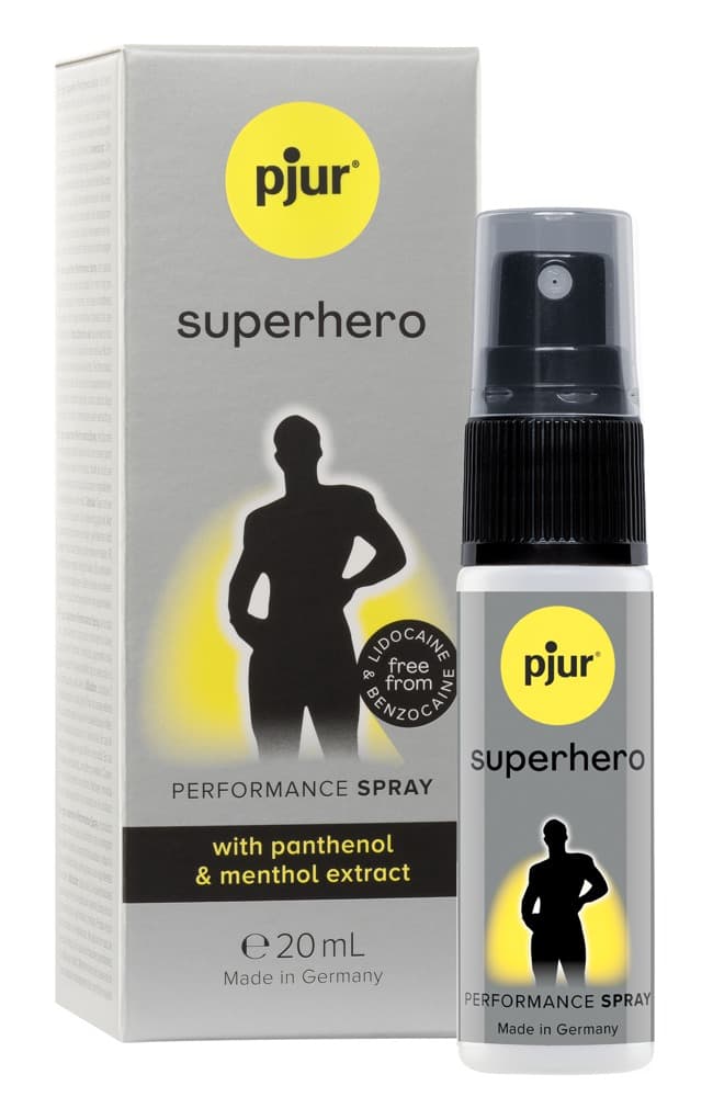 Penisspray „Superhero“ zur Verzögerung