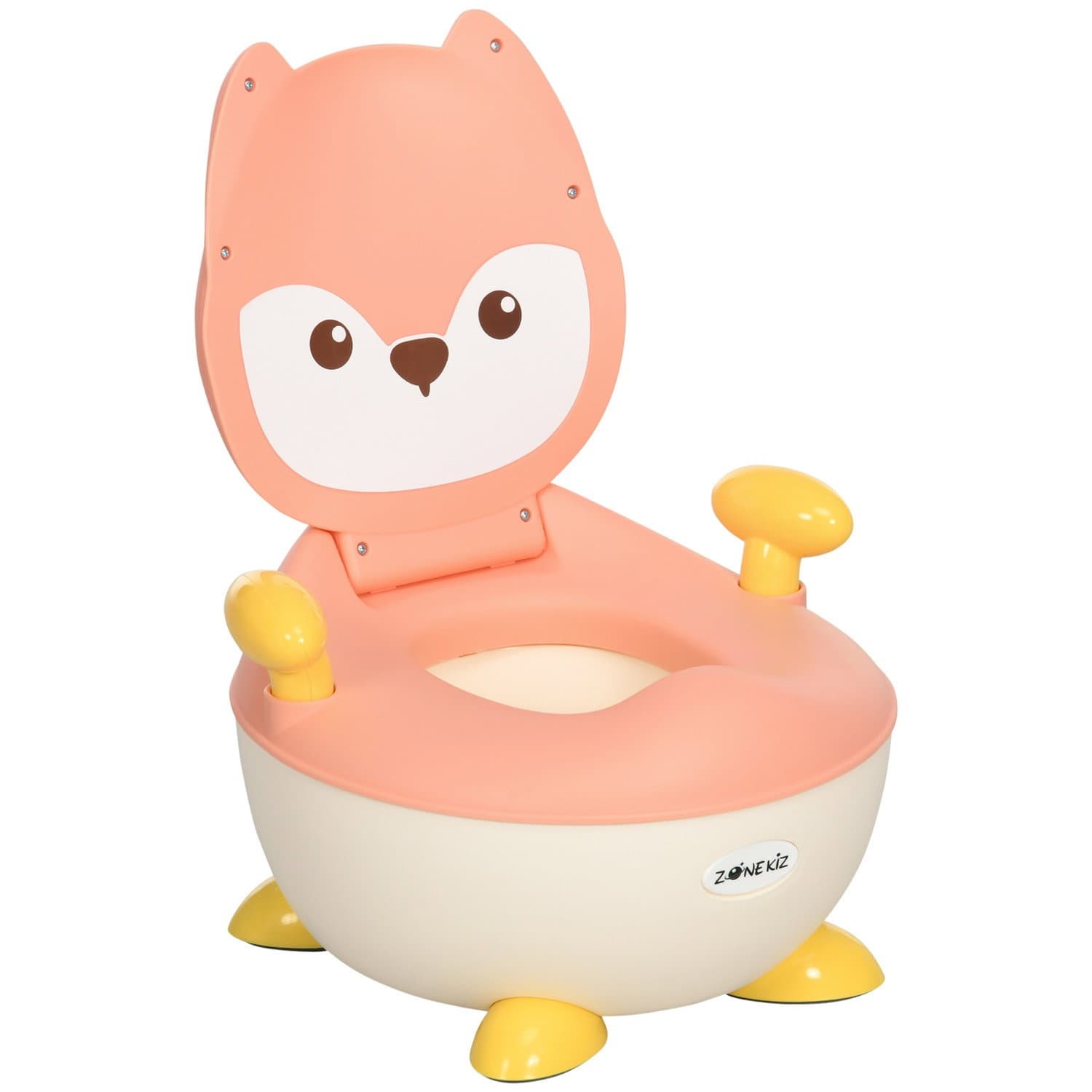 Design Fox Vasino per bambini con manico e protezione antiscivolo