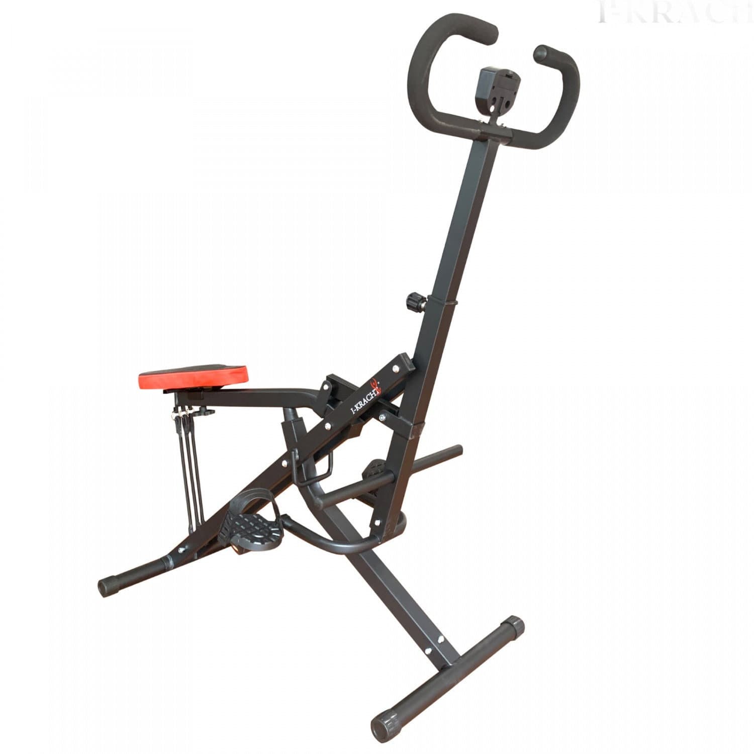 I-Kracht KT-00131: Total Fitness Crunch mit digitalem Monitor, Schwarz