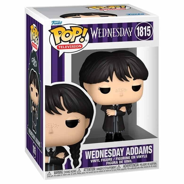 Costume da Mercoledì Addams per bambini, taglia media, set da 3 pezzi