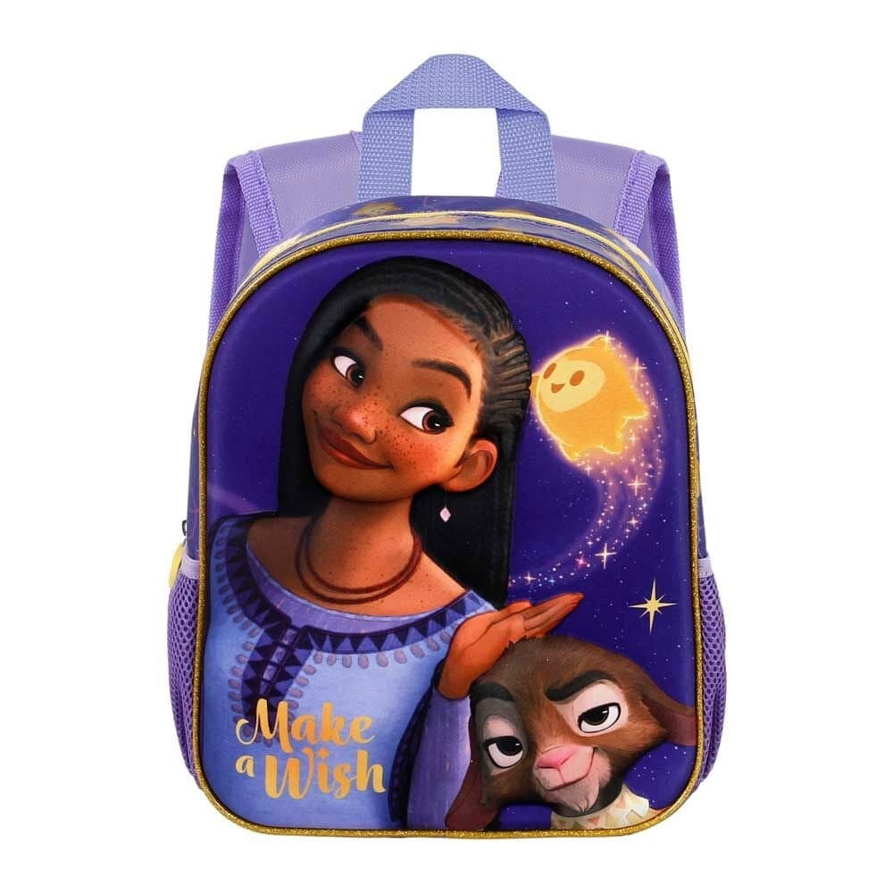 Sac à dos 3D 31 cm pour enfants, motif personnages Disney