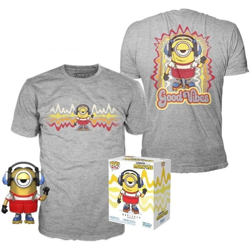 Minions Rollschuh-Stuart-Figur, Metallic-Exklusive Edition