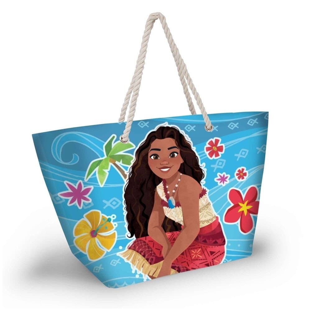 Borsa da spiaggia Moana per bambini, resistente e leggera