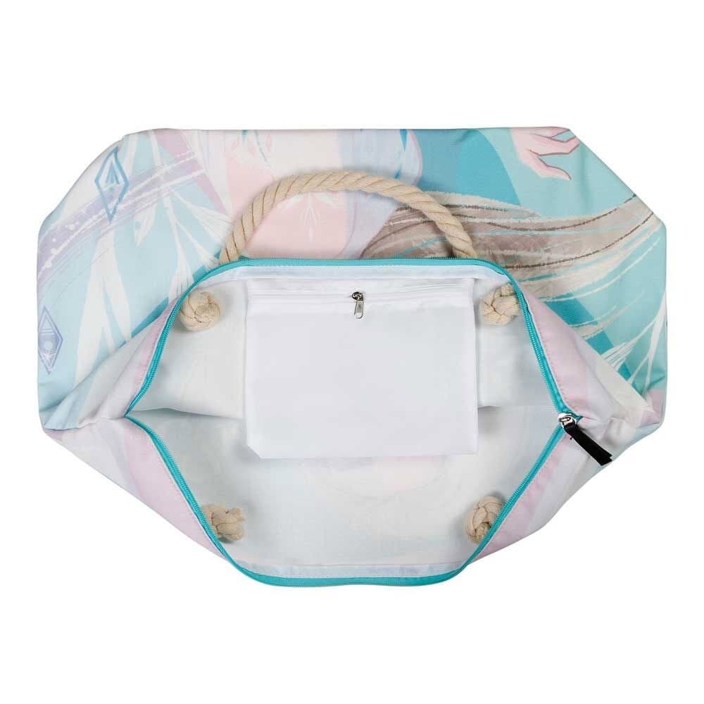 Borsa da spiaggia estiva Frozen 2 per bambini, grande capacità