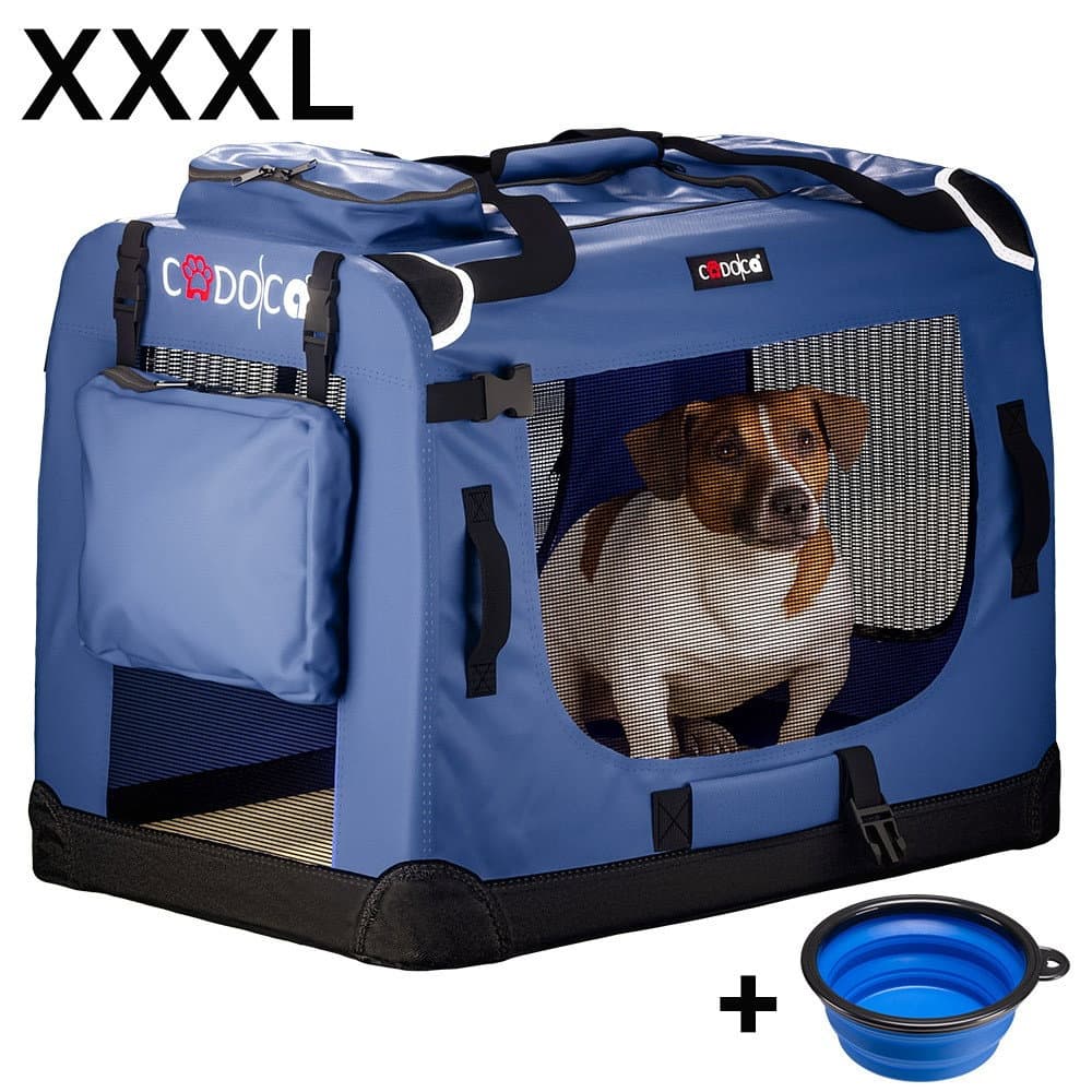 Sac de transport pour chien – Bleu marine, XXXL, pliable et portable
