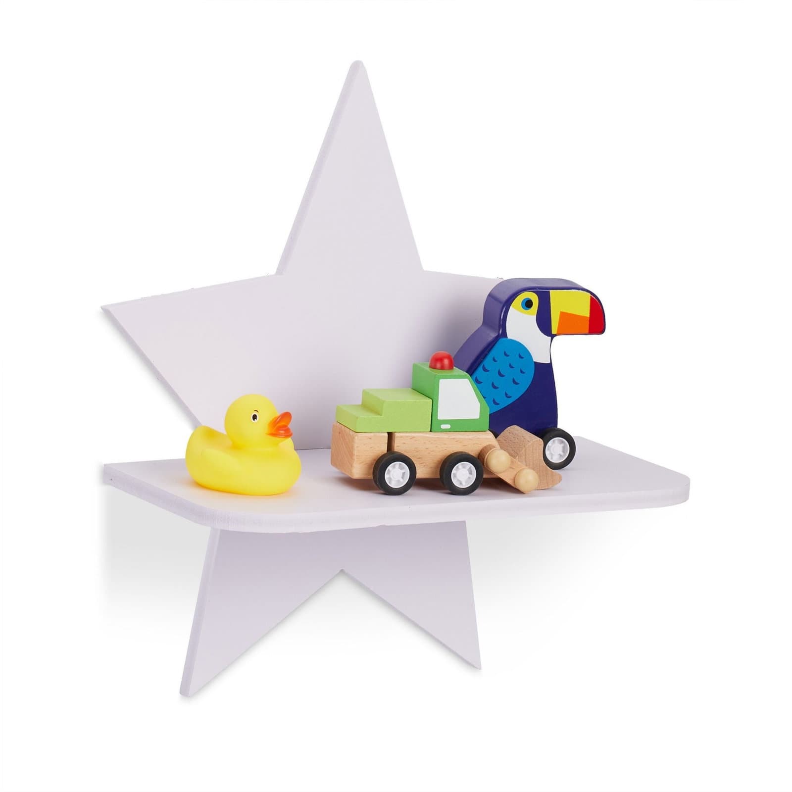 Mensola da parete con stelle per la cameretta dei bambini