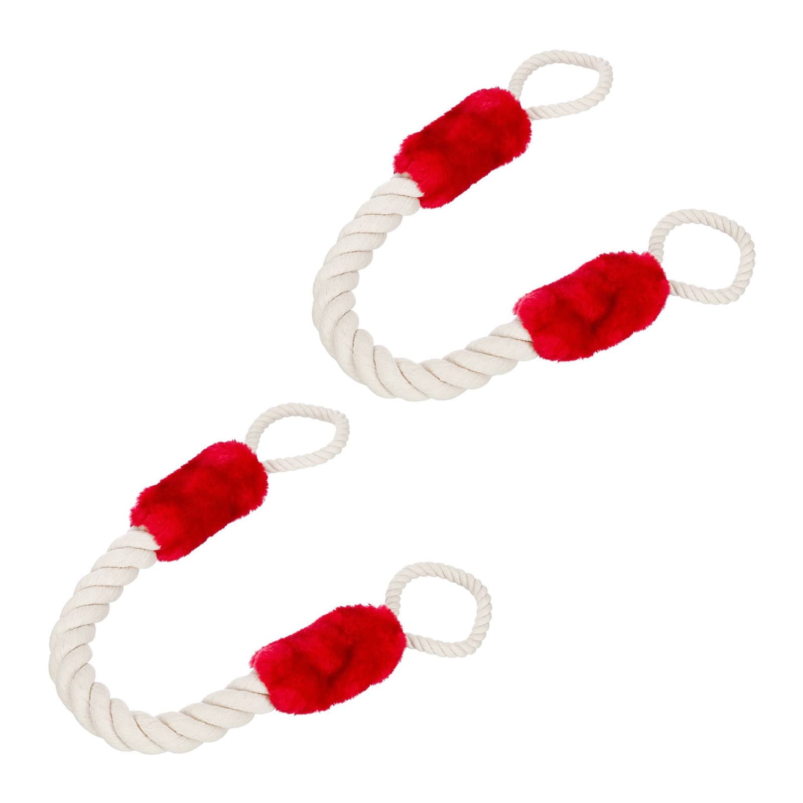 Clip de protection pour câble de porte 2 pièces rouge