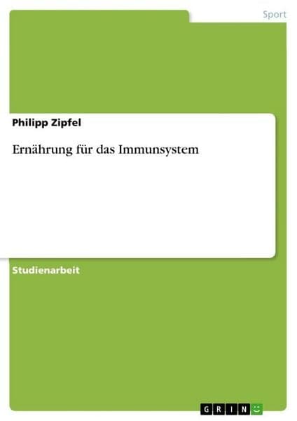 Ernährung für das Immunsystem