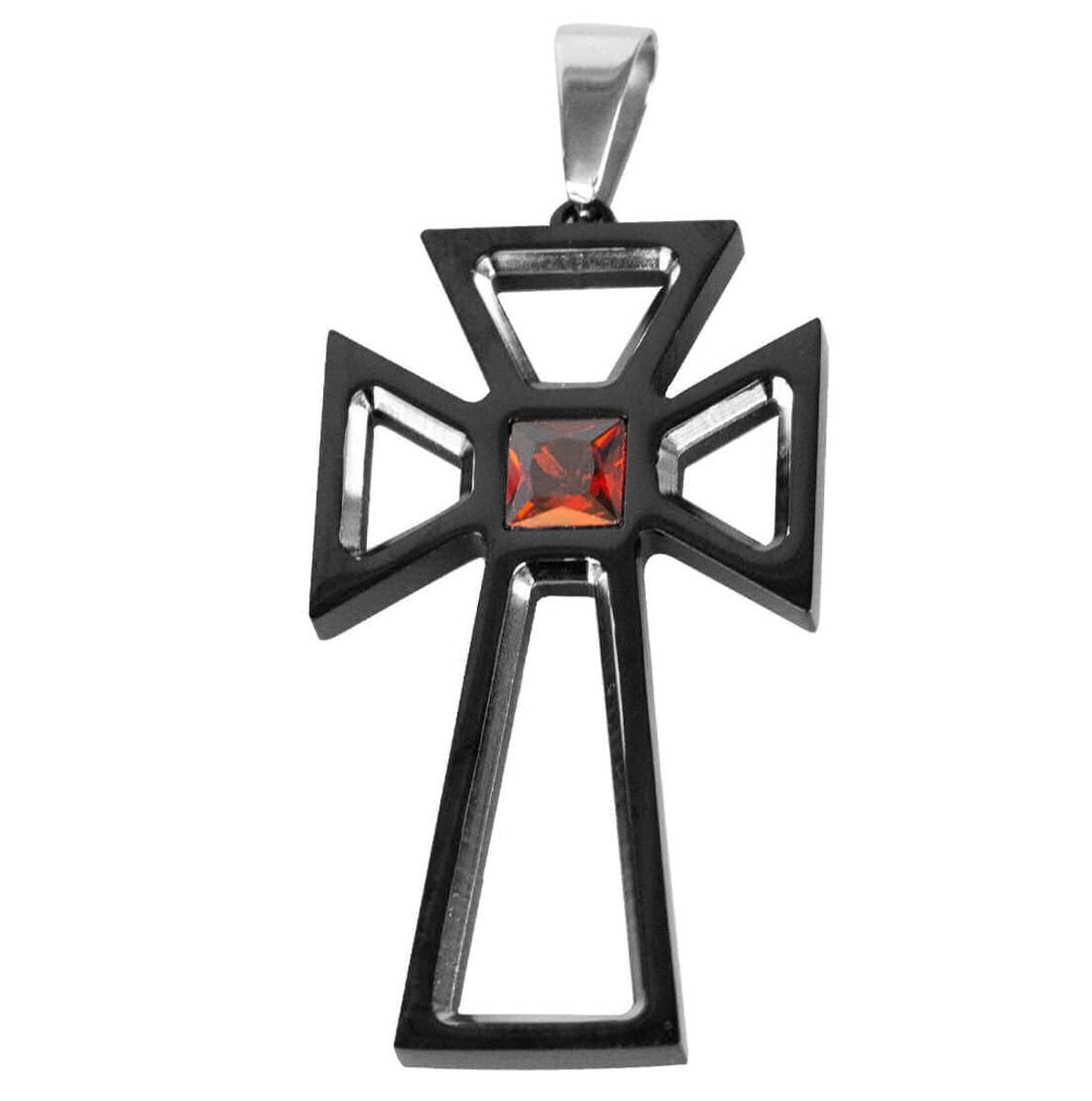 ETNOX Halsband - Big Sparkling Cross
