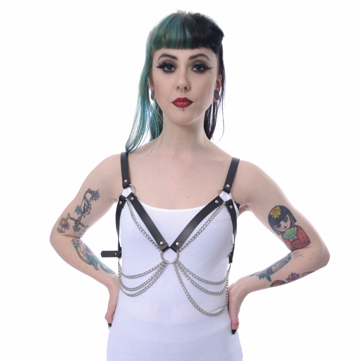 Harness - POIZEN INDUSTRIES - ELECTRA - SCHWARZ/SILBER
