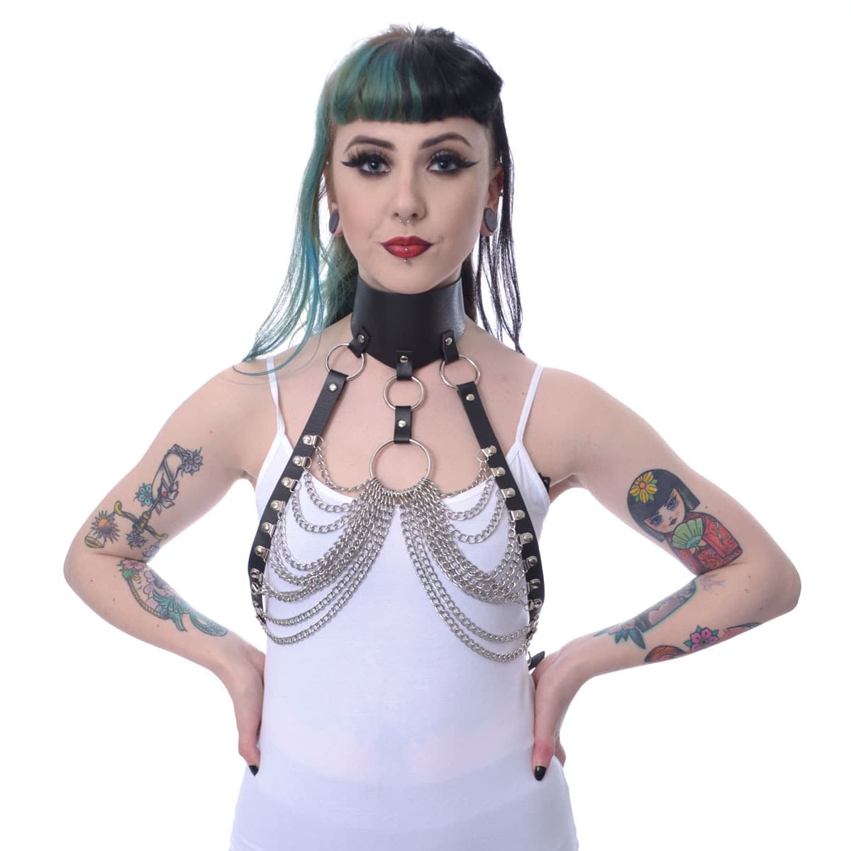 Harness - POIZEN INDUSTRIES - HONOUR - SCHWARZ/SILBER