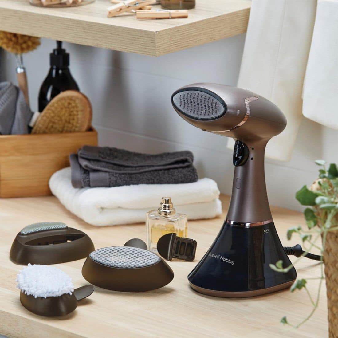 Défroisseur Vapeur Steam Genie Aroma Russell Hobbs